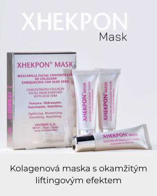Xhekpon Mask Intenzivní maska s vysokým obsahem hydrolyzovaného kolagenu, která dodává pleti hloubkovou hydrataci,...